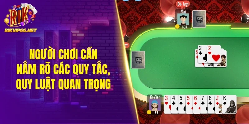 Hội viên cần nắm rõ các quy tắc, quy luật quan trọng